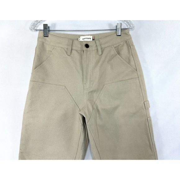 Honor The Gift Pants Men's 30x31.5 Double Knee Carpenter Heavy Canvas Tan - Picture 2 of 8